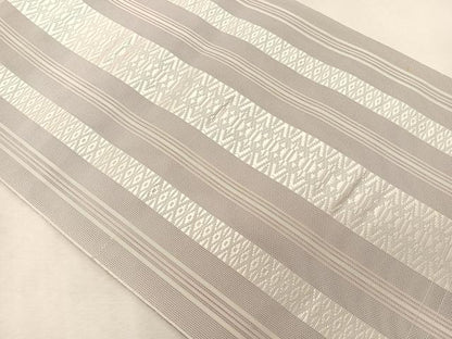 平和屋着物＊夏物　本場筑前博多織　八寸名古屋帯　紗献上　正絹　逸品　CABK1304fb