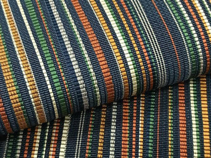 平和屋着物＊夏物　本場筑前博多織　八寸名古屋帯　よろけ縞　正絹　逸品　CABK1317fb