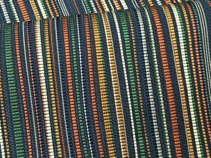 平和屋着物＊夏物　本場筑前博多織　八寸名古屋帯　よろけ縞　正絹　逸品　CABK1317fb