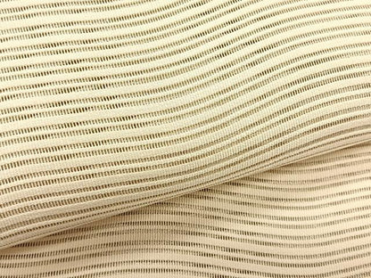 平和屋着物＊夏物　八寸名古屋帯　絽綴れ　よろけ縞　正絹　逸品　CABK1339fb