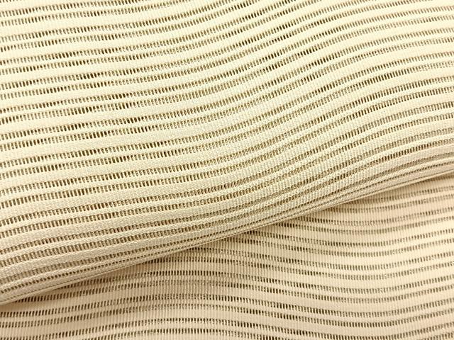 平和屋着物＊夏物　八寸名古屋帯　絽綴れ　よろけ縞　正絹　逸品　CABK1339fb