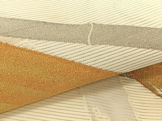 平和屋着物＊西陣　じゅらく謹製　夏物　八寸名古屋帯　絽綴れ　竹　金銀糸　CABK1343fb