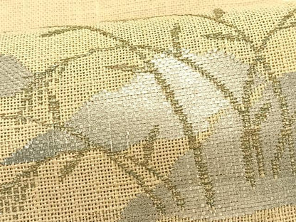 平和屋着物＊夏物　八寸名古屋帯　鳥獣戯画　金銀糸　CABK1362fb