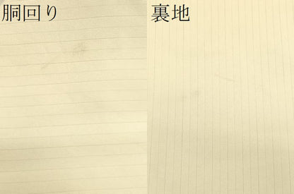 平和屋着物＊夏物　絽塩瀬　九寸名古屋帯　作家物　群鶴　正絹　逸品　CABK1384fb