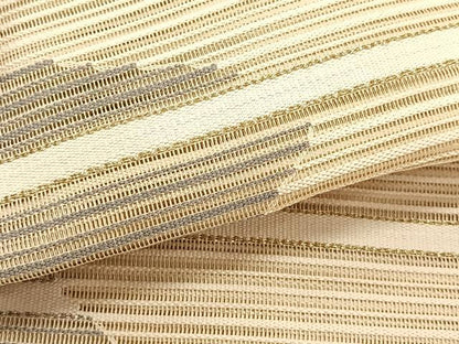 平和屋着物＊夏物　八寸名古屋帯　絽綴れ　抽象文様　正絹　逸品　CABK1393fb