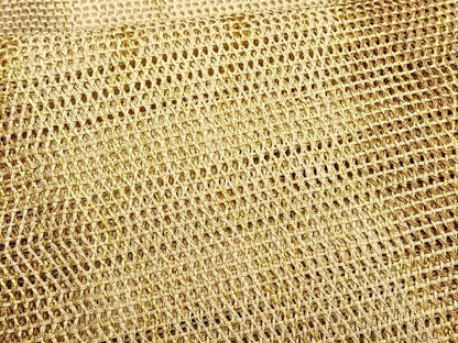 平和屋着物＊夏物　八寸名古屋帯　変わり縞　金糸　正絹　逸品　CABK1397fb