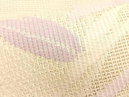 平和屋着物＊夏物　八寸名古屋帯　桔梗　正絹　逸品　CABK1400fb