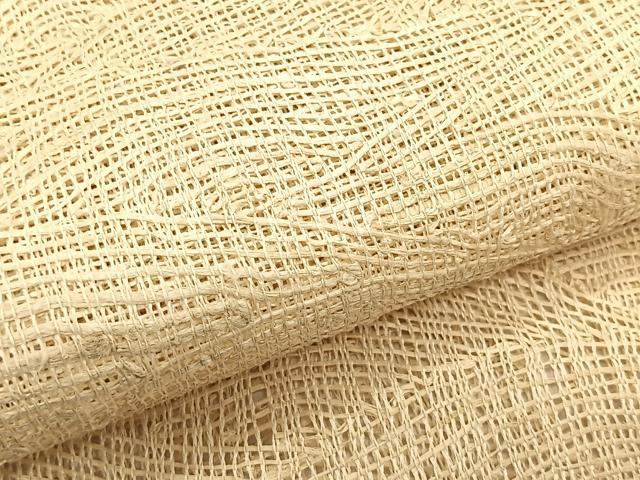平和屋着物＊夏物　八寸名古屋帯　立波文　正絹　逸品　CABK1427fb