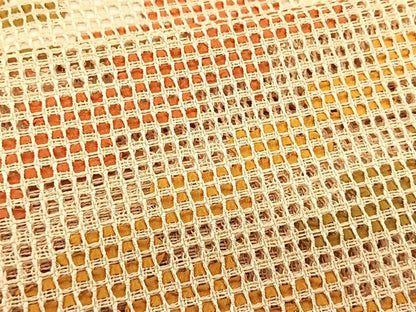 平和屋着物＊夏物　八寸名古屋帯　羅　抽象文様　正絹　逸品　CABK1428fb