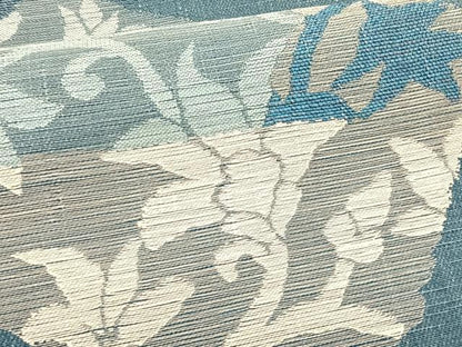平和屋着物＊夏物　八寸名古屋帯　亀甲更紗花文　正絹　逸品　CABK1469fb