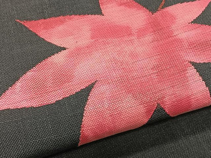 平和屋着物＊夏物　八寸名古屋帯　楓文　CABK1480fb