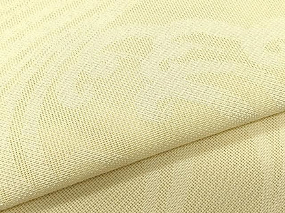 平和屋着物＊夏物　八寸名古屋帯　立波文　正絹　逸品　CABK1483fb