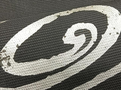 平和屋着物＊夏物　九寸名古屋帯　流水文　銀糸　正絹　逸品　CABK1484fb