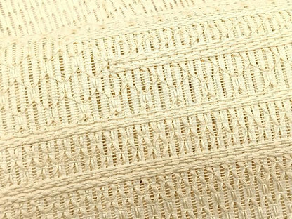 平和屋着物＊夏物　八寸名古屋帯　横段文　正絹　逸品　CABK1488fb