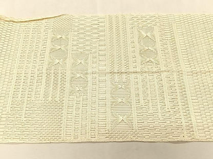 平和屋着物＊夏物　八寸名古屋帯　横段文　正絹　逸品　CABK1488fb