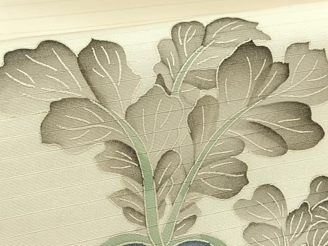 平和屋着物＊夏物　九寸名古屋帯　成り物　CABK1513fb