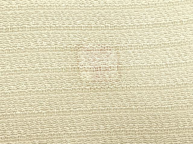 平和屋着物＊夏物　九寸名古屋帯　作家物　枝花文　正絹　逸品　CABK1526fb