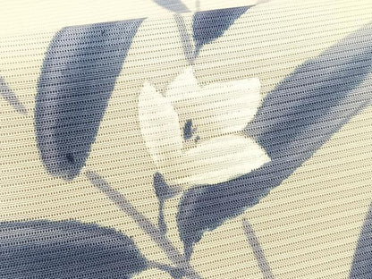 平和屋着物＊夏物　絽塩瀬　九寸名古屋帯　手描き　桔梗　銀彩　正絹　逸品　CABK1533fb