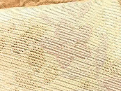 平和屋着物＊夏物　つけ帯　桔梗萩文　金糸　正絹　逸品　CABK1539fb