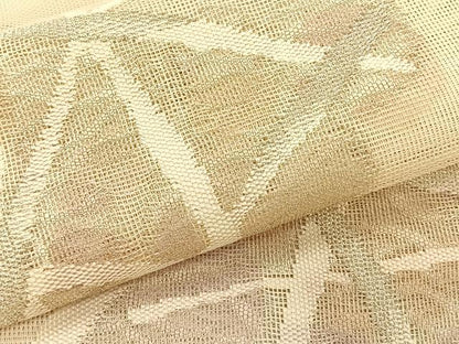 平和屋着物＊夏物　つけ帯　籬文　金銀糸　正絹　逸品　CABK1540fb