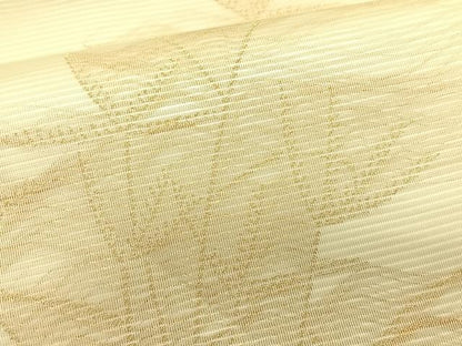 平和屋着物＊夏物　九寸名古屋帯　トンボ　金糸　正絹　逸品　CABK1552fb