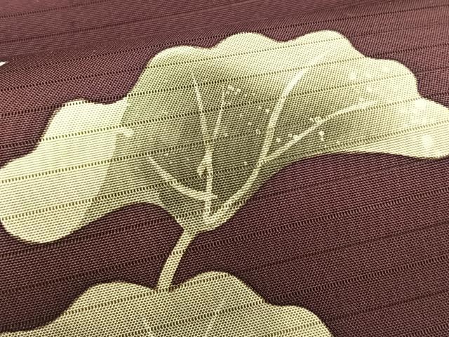平和屋着物＊夏物　絽塩瀬　九寸名古屋帯　ろうけつ染め　蓮　正絹　逸品　CABK1558fb