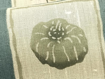 平和屋着物＊夏物　絹芭蕉　九寸名古屋帯　型染　春夏秋冬　成り物　正絹　逸品　CABK1563fb