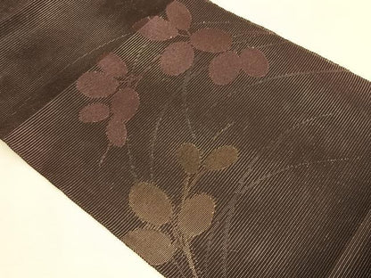 平和屋着物＊夏物　八寸名古屋帯　萩　正絹　逸品　CABK1571fb