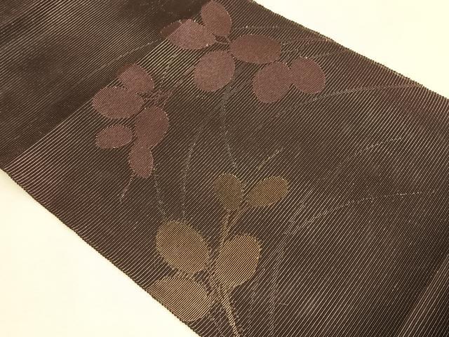 平和屋着物＊夏物　八寸名古屋帯　萩　正絹　逸品　CABK1571fb