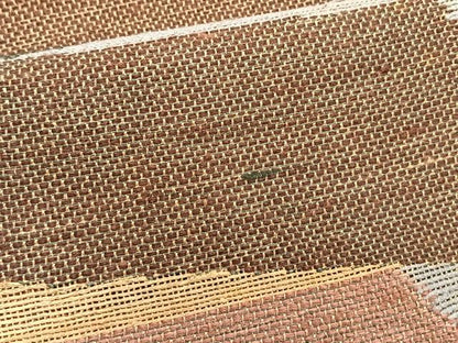 平和屋着物＊夏物　八寸名古屋帯　幾何学文様　CABK1582fb
