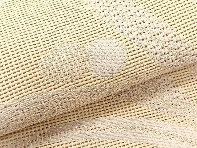 平和屋着物＊夏物　八寸名古屋帯　露芝文　正絹　逸品　CABK1585fb