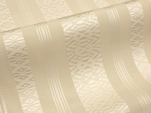 平和屋着物＊夏物　本場筑前博多織　八寸名古屋帯　紗献上　肌色　正絹　逸品　CABK1622tx
