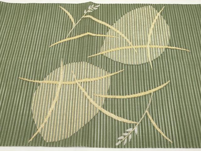 平和屋着物＊夏物　八寸名古屋帯　絽綴れ　夏虫　金銀糸　高島屋扱い　正絹　逸品　CABK1646tx