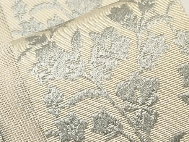 平和屋着物＊夏物　全通柄　京袋帯　枝花間道　CABK1671tx