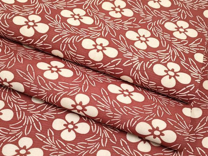 平和屋着物＊夏物　全通柄袋帯　花菱文　正絹　逸品　CABK1672tx