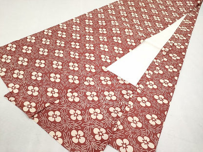 平和屋着物＊夏物　全通柄袋帯　花菱文　正絹　逸品　CABK1672tx