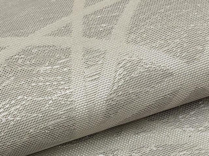 平和屋着物＊夏物　六通柄　本袋帯　芝草文　銀糸　正絹　逸品　CABK1704tx