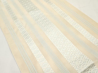 平和屋着物＊夏物　本場筑前博多織　八寸名古屋帯　紗献上　正絹　逸品　未使用　CABK1721tx
