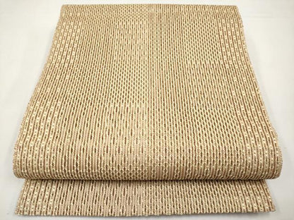 平和屋着物＊夏物　八寸名古屋帯　抽象文　正絹　逸品　CABK1744tx