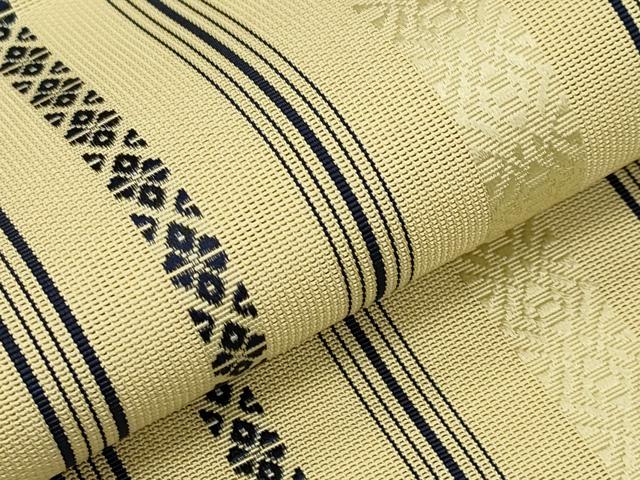 平和屋着物＊夏物　本場筑前博多織　八寸名古屋帯　紗献上　正絹　逸品　CABK1760tx