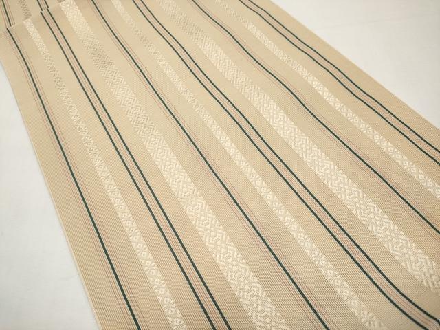 平和屋着物＊夏物　本場筑前博多織　八寸名古屋帯　紗献上　正絹　逸品　未使用　CABK1770tx