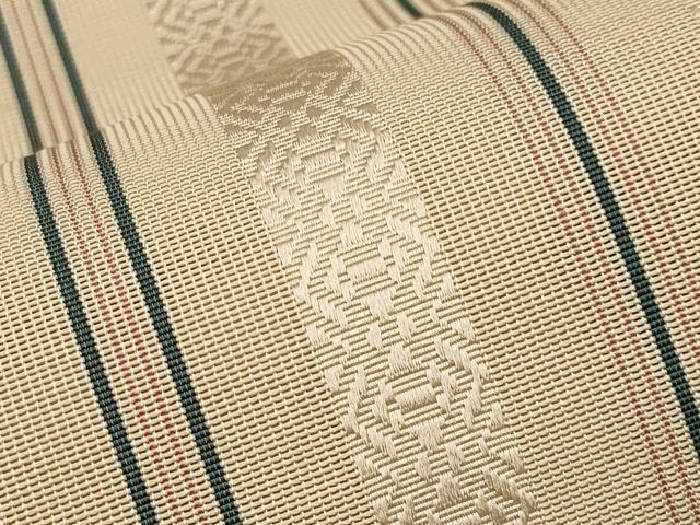 平和屋着物＊夏物　本場筑前博多織　八寸名古屋帯　紗献上　正絹　逸品　未使用　CABK1770tx