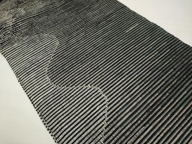 平和屋着物＊夏物　八寸名古屋帯　霞文　正絹　逸品　CABK1812tx