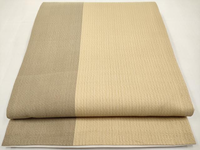 平和屋着物＊夏物　全通柄袋帯　間道　正絹　逸品　CABK1865tx