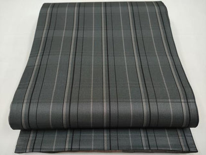 平和屋着物＊夏物　両面　全通柄袋帯　紬地　抽象文　正絹　逸品　未使用　CABK1866tx