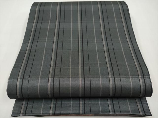 平和屋着物＊夏物　両面　全通柄袋帯　紬地　抽象文　正絹　逸品　未使用　CABK1866tx