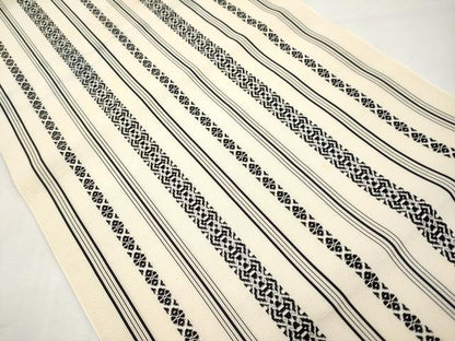 平和屋着物＊夏物　本場筑前博多織　八寸名古屋帯　紗献上　正絹　逸品　CABK1899tx