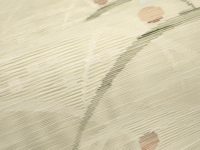 平和屋着物＊夏物　八寸名古屋帯　露芝文　CABK1910tx