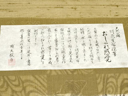 平和屋着物＊夏物　絹芭蕉　九寸名古屋帯　天然繭　紅型　貝殻　証紙付き　正絹　逸品　CABK1915tx