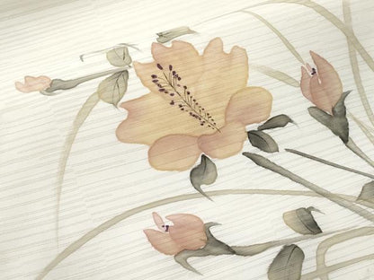 平和屋着物＊夏物　九寸名古屋帯　手描き　枝花文　CABK1940tx
